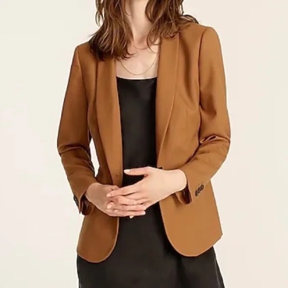 J. Crew Parke Blazer in Wool Flannel - Picture 7 of 9